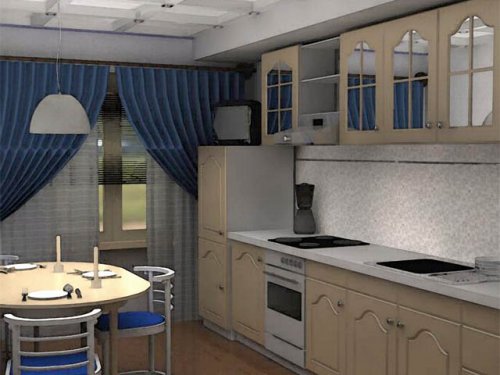Недорогой ремонт кухни