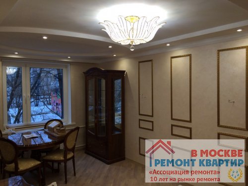Евроремонт квартиры по адресу ул.Нагатинская набережная 32/1