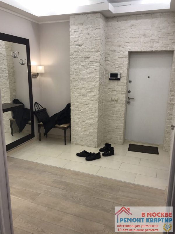 Ремонт трёхкомнатной квартиры по адресу :Мосфильмовская улица, 70к1